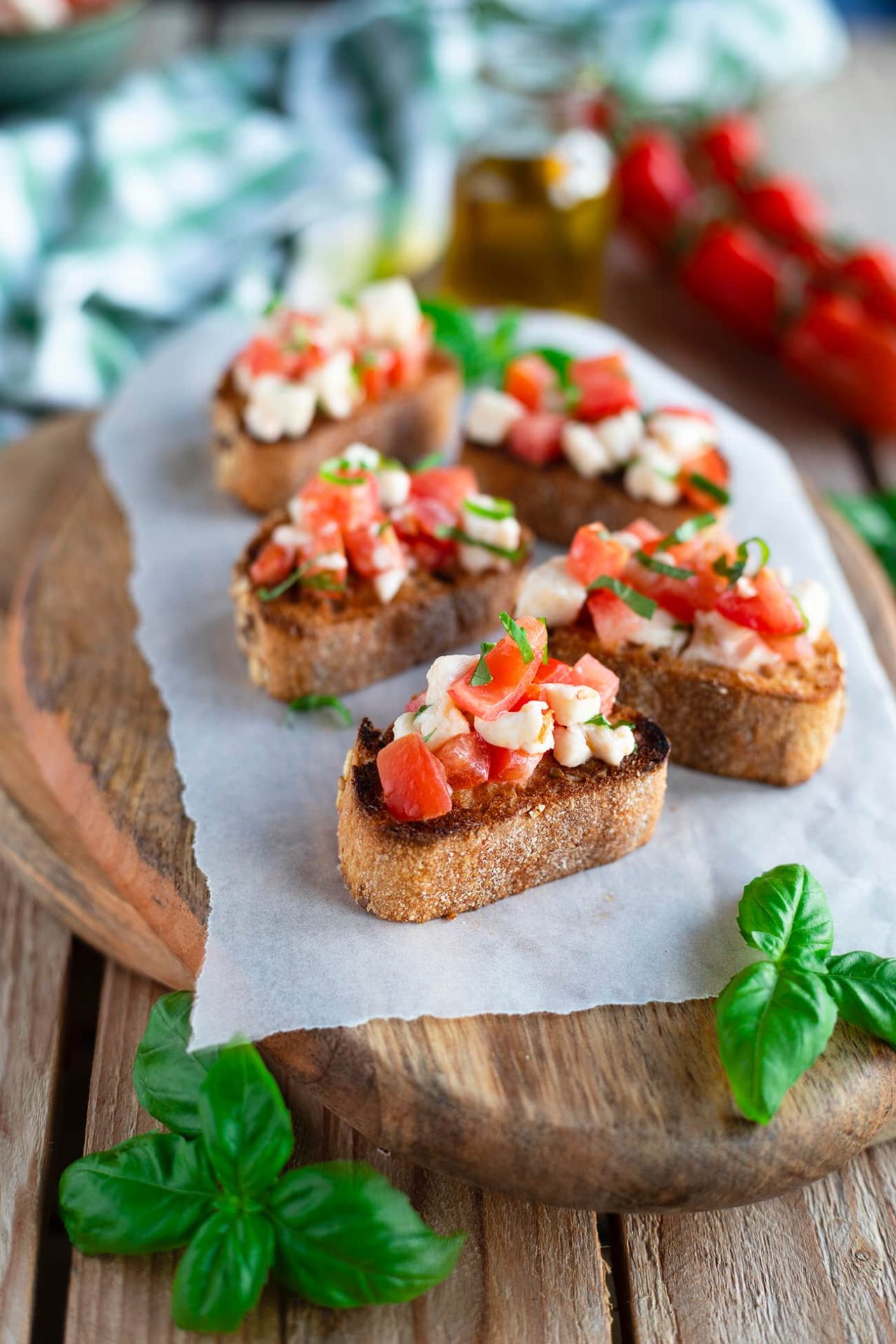 Bruschetta Tomate Mozzarella Booste