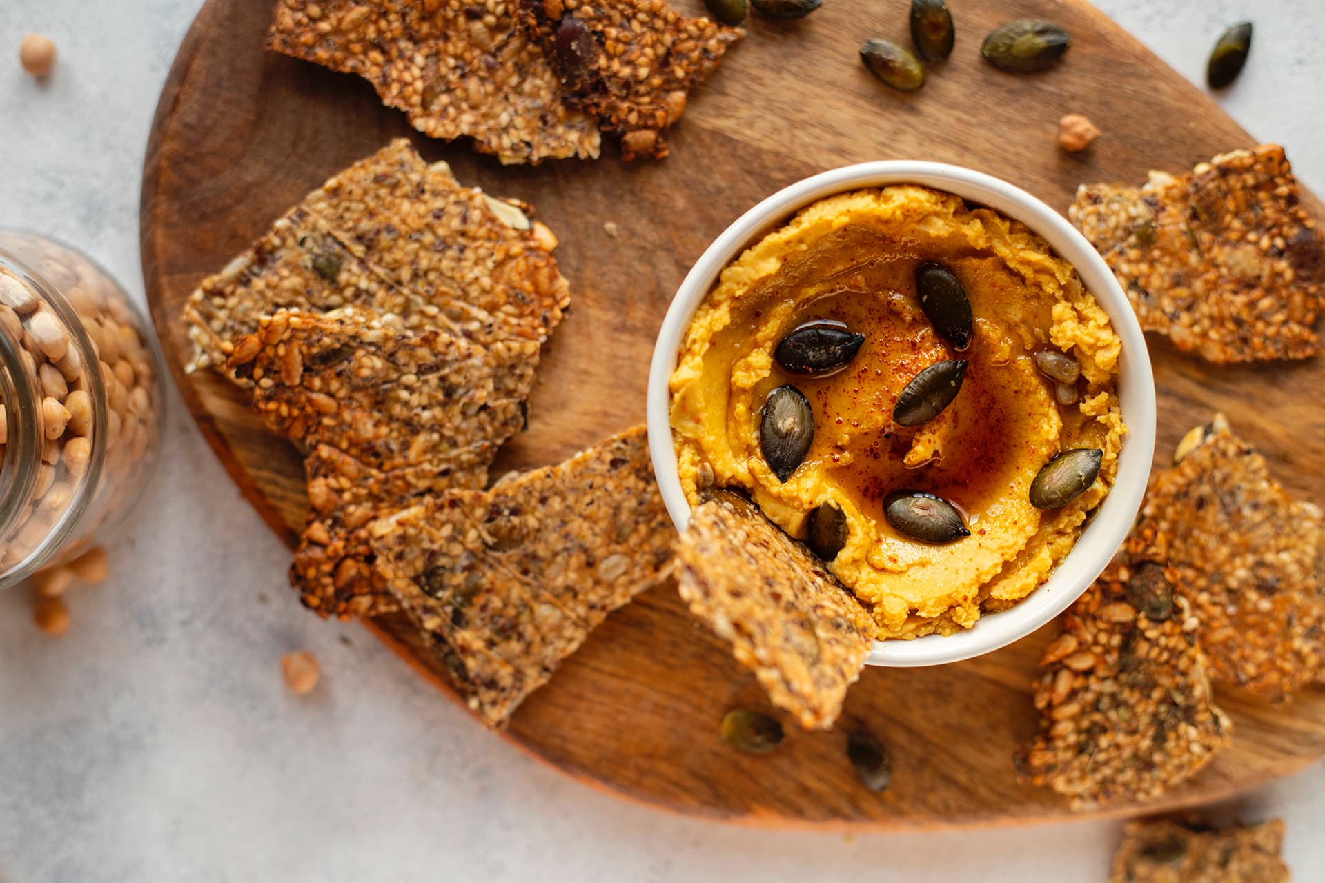 Houmous de butternut