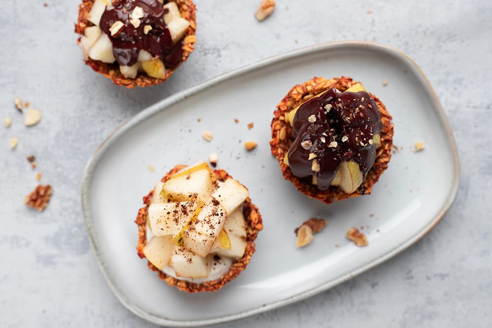 Paniers de fruits poire chocolat