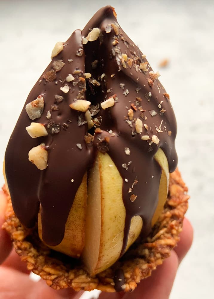 Panier poire chocolat