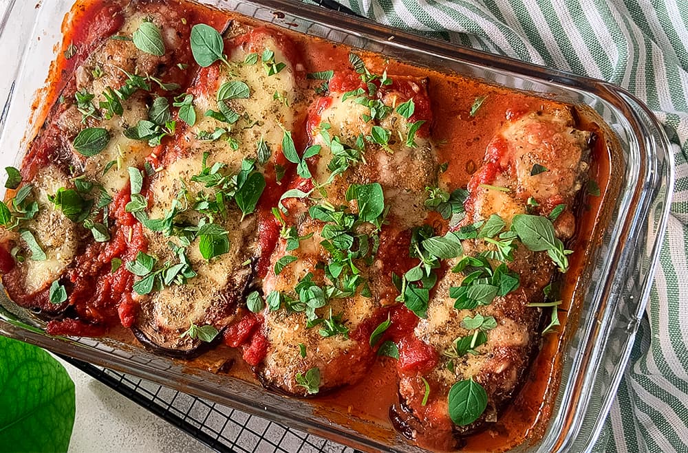 Aubergines parmigiana