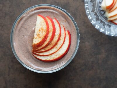 Mousse de soyeux à la cannelle