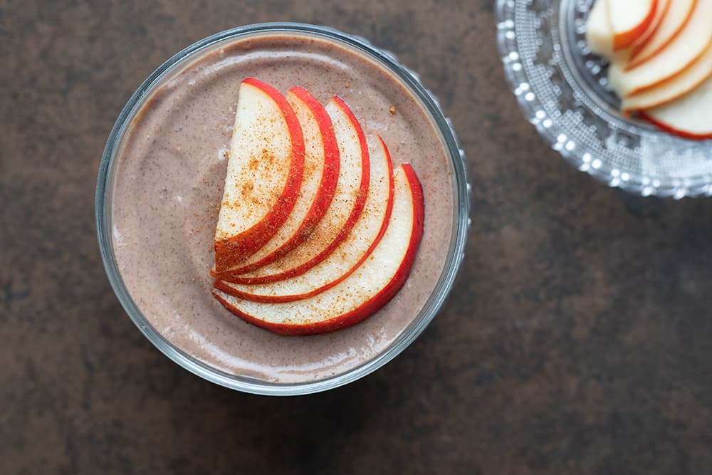 Mousse de soyeux à la cannelle