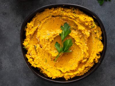 Tartinade de lentilles corail au curry