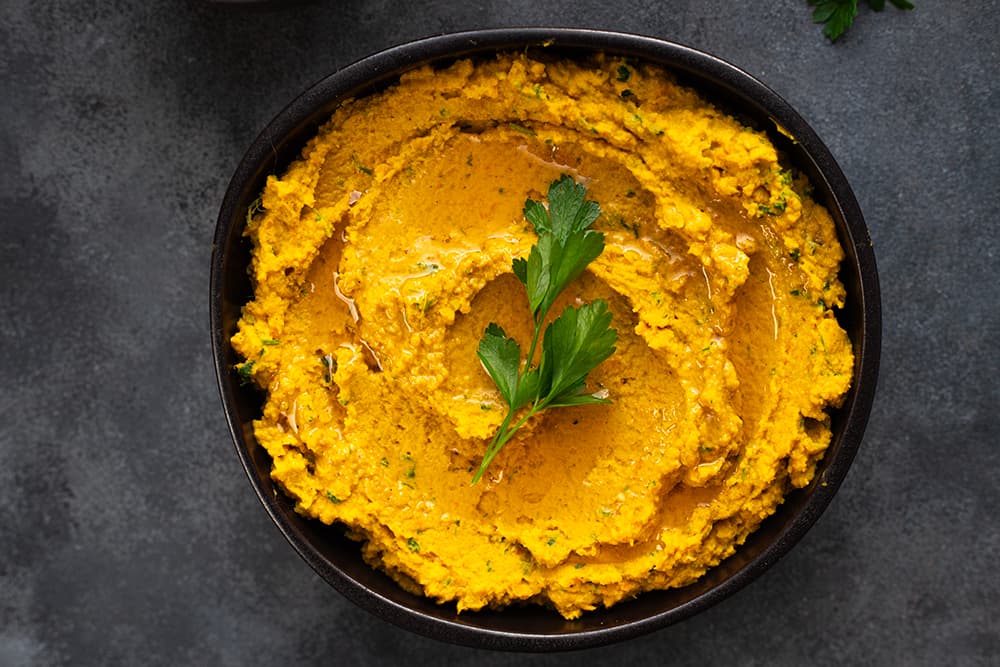 Tartinade de lentilles corail