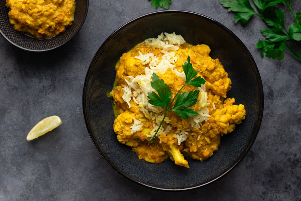 Curry de chou-fleur façon dhal