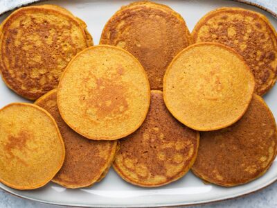 Pumpkin pancakes