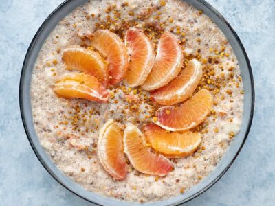 Porridge épicé carotte orange