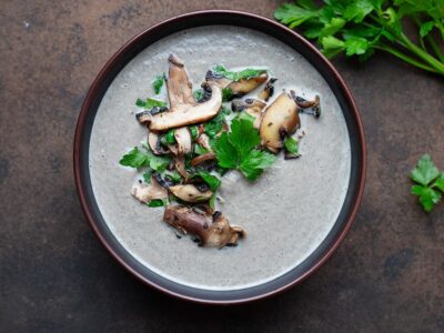 Velouté aux champignons