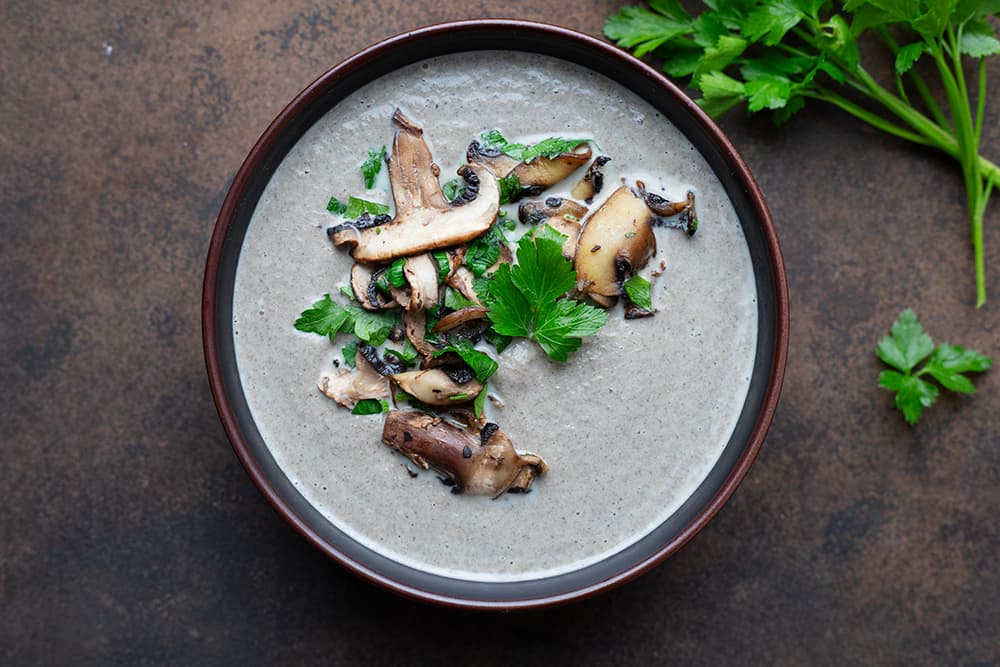 Velouté aux champignons