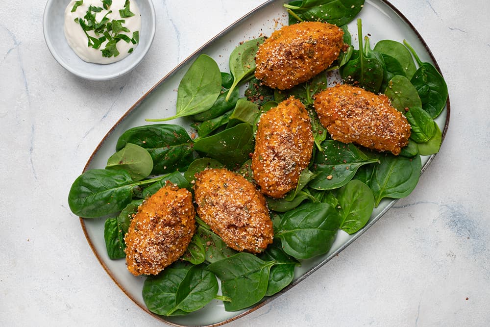 Croquettes de patate douce