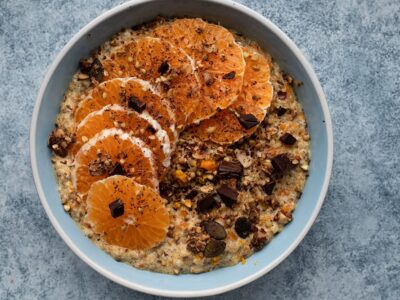 Porridge à la mandarine